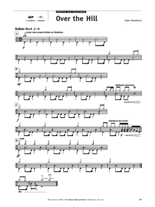Real Time Drums 1 - In More Songs - Arjen Oosterhout - Partition